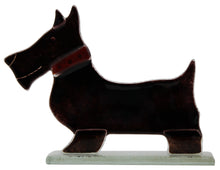 Load image into Gallery viewer, Scottie Dog Fused Glass