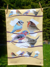 Load image into Gallery viewer, Tea Towel Garden Birds
