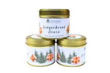 Load image into Gallery viewer, Gingerbread House Soy Wax Candle
