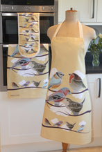 Load image into Gallery viewer, tea towel garden birds - handmade fused glass art by D &amp; J Glassware
