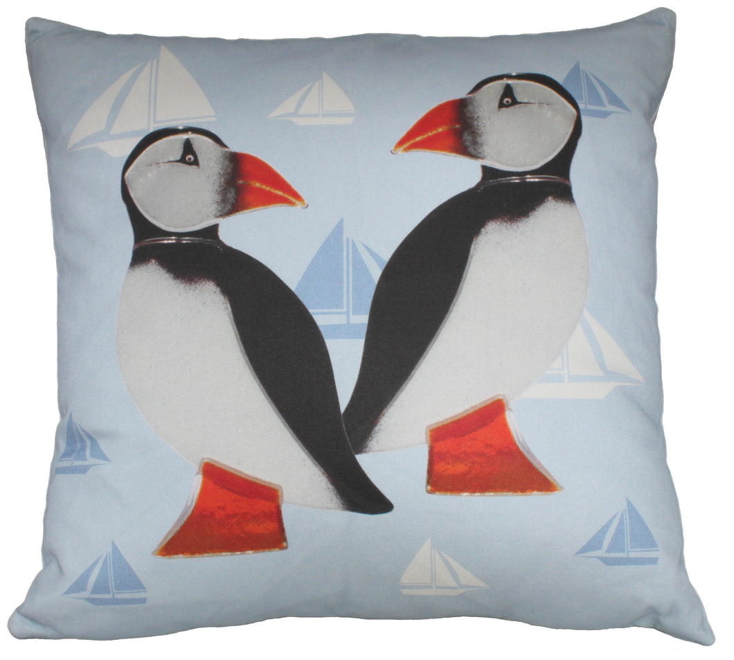 Cushion Puffins