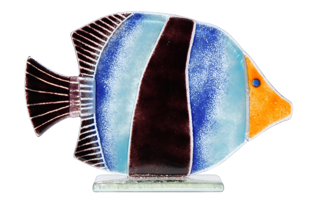 Fish Wanda Fused Glass
