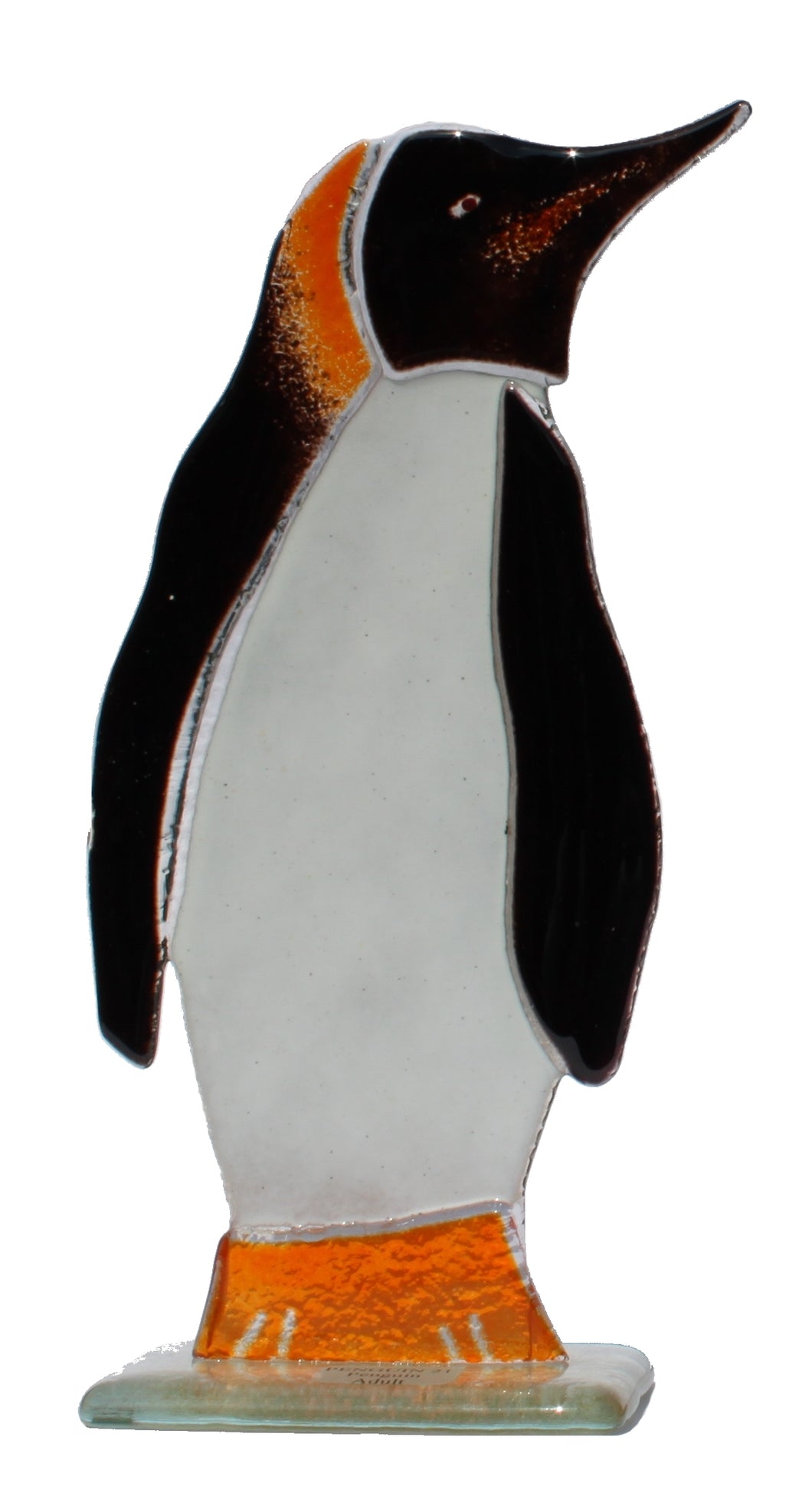 Penguin Adult Fused Glass