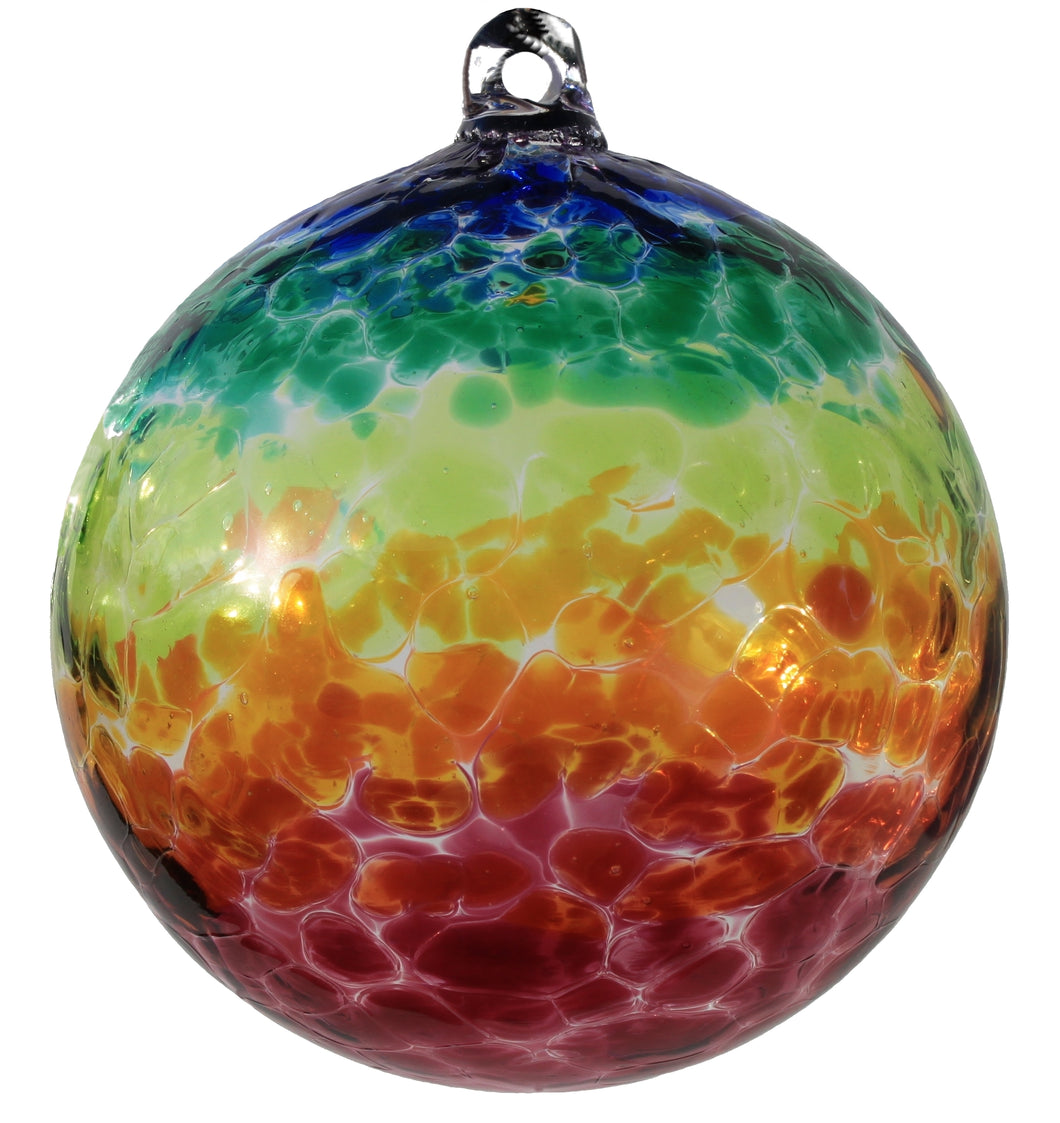 Rainbow Dancer Glass Globe