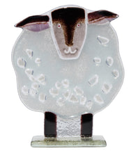 Load image into Gallery viewer, Woolly the Sheep fused Glass
