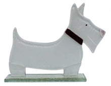 Load image into Gallery viewer, Westie Dog Fused Glass
